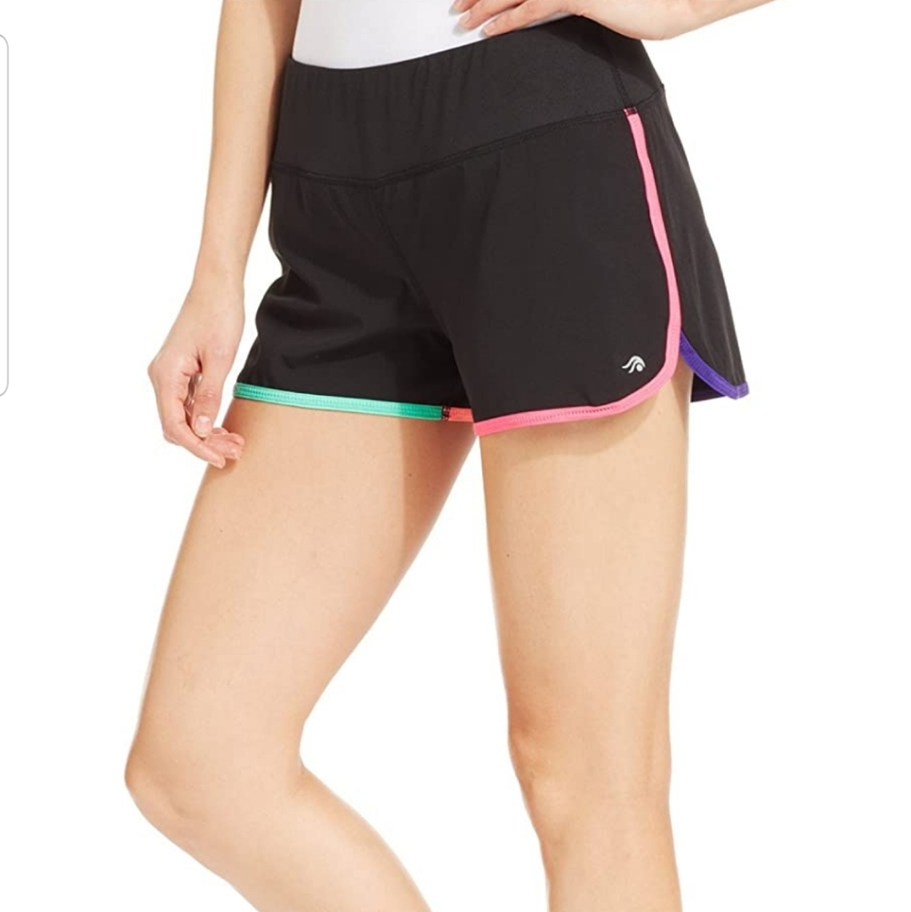 Ideology Contrast Trim Running Shorts